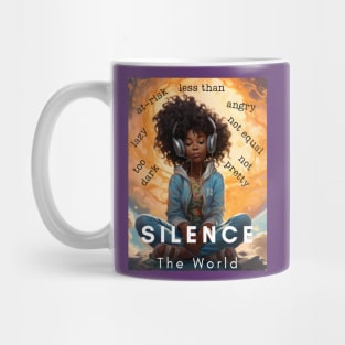 Silence The World v2 Mug